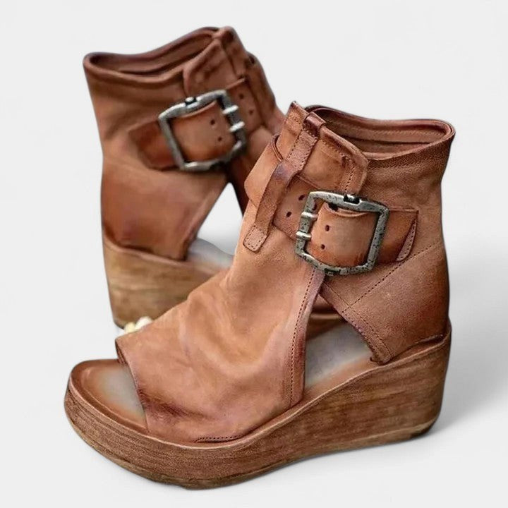 Charlotte | Women's Orthopedic Boots - Red