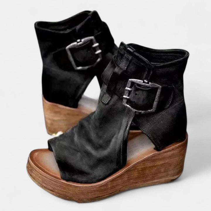 Charlotte | Women's Orthopedic Boots - Black