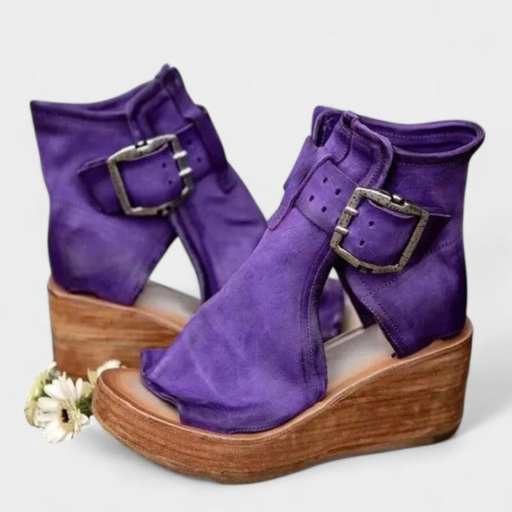 Charlotte | Women's Orthopedic Boots - Brown