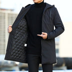 Chase | Men's Waterproof Parka Coat, Modern Winter Coat | Animated Apparel | Brown
