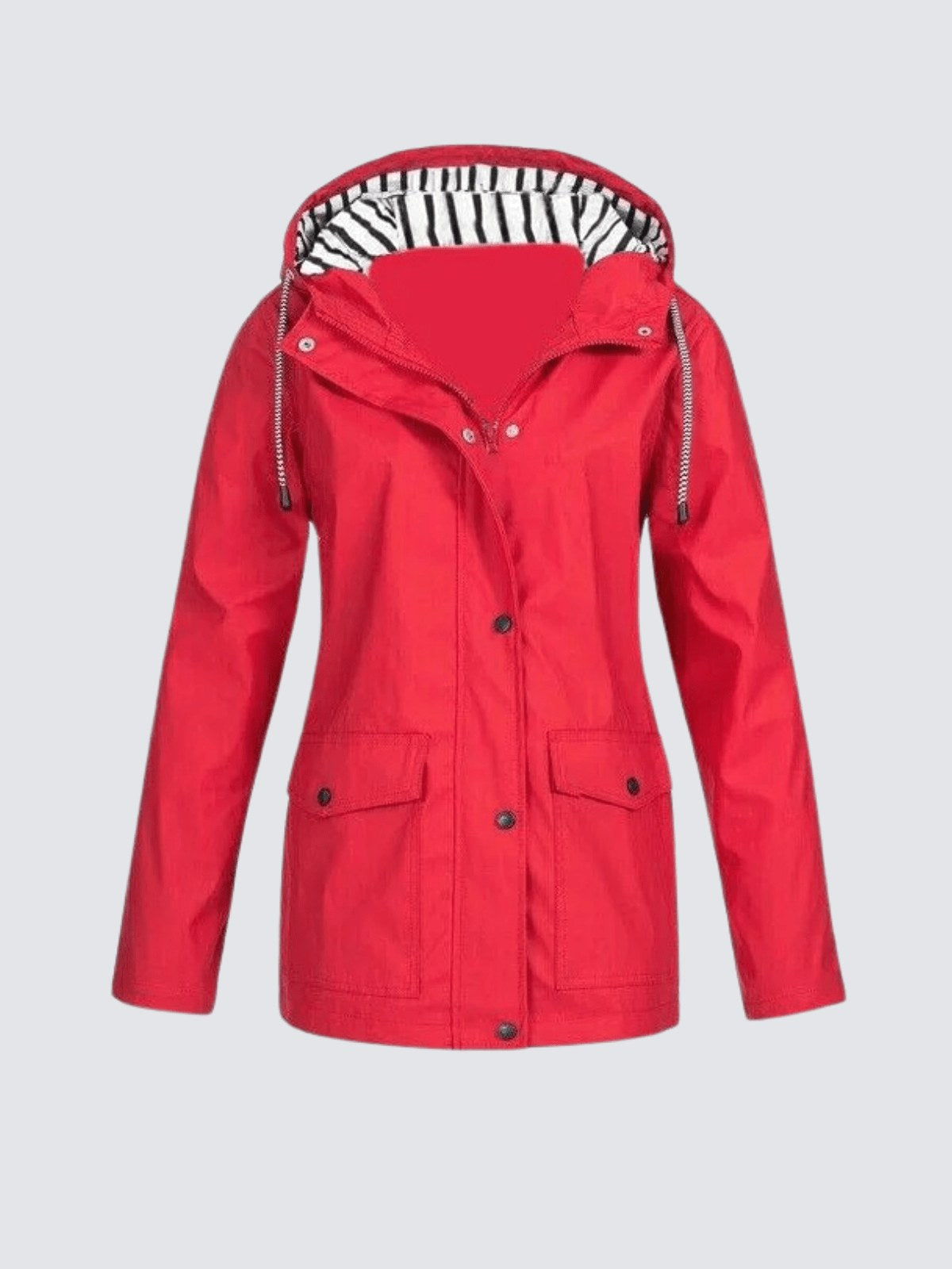 Christine | Women's Waterproof Lightweight Windbreaker Jacket, Water-Resistant Outdoor Jacket | Animated Apparel