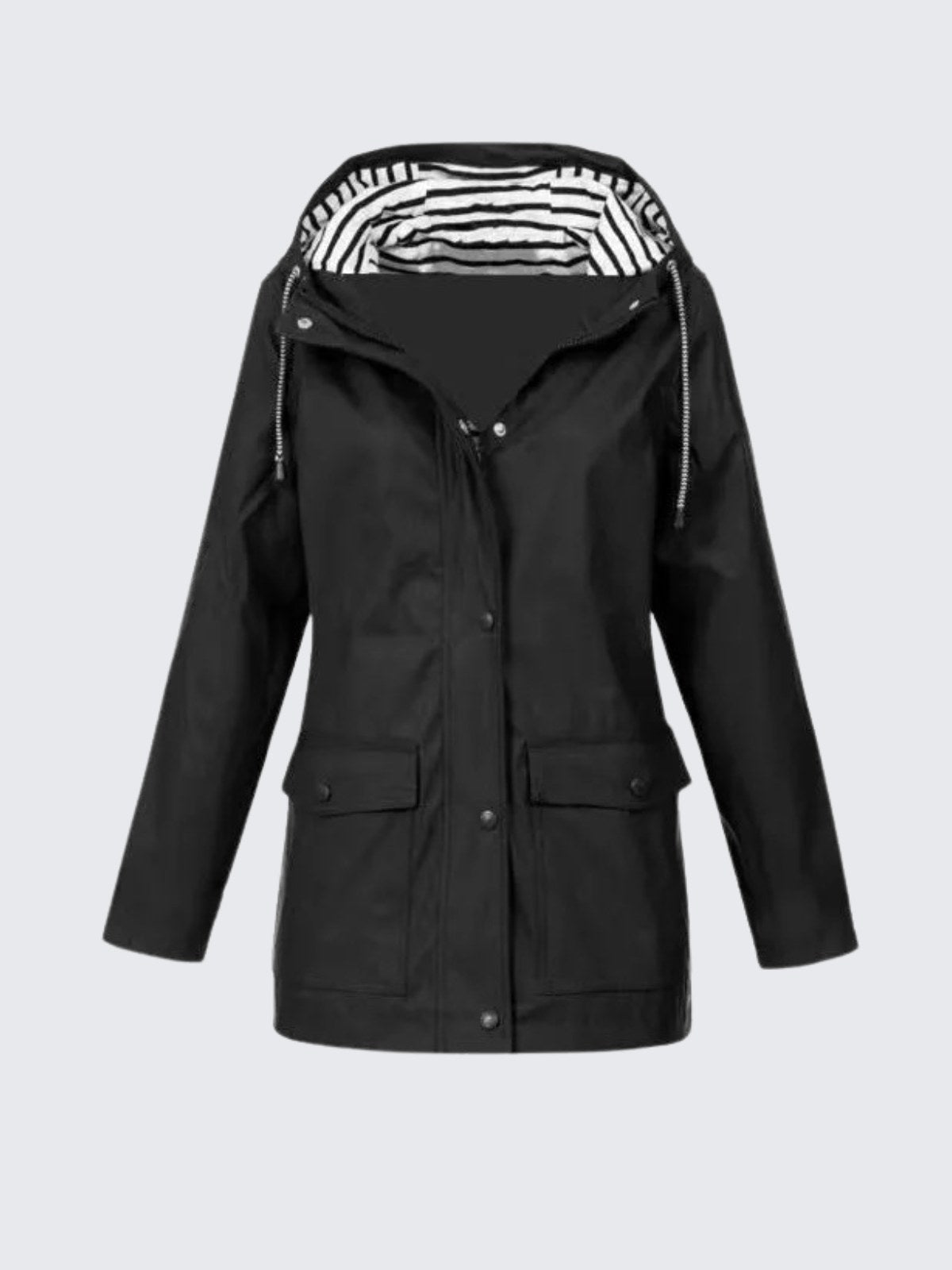 Christine | Women's Waterproof Lightweight Windbreaker Jacket, Water-Resistant Outdoor Jacket | Animated Apparel | Pink