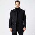 Christopher | Men's Classic Wool Overcoat, Tailored Formal Coat | Animated Apparel