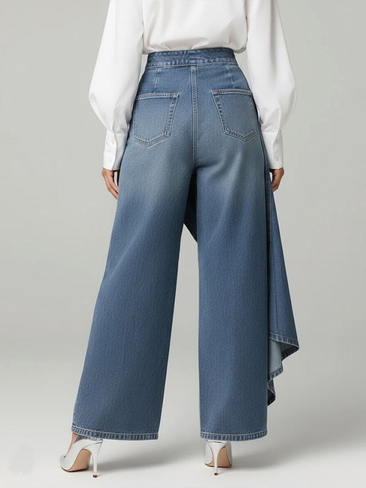 Claire | Women's High-Waisted Wide-Leg Jeans - image 2
