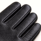 Cody | Men's Faux Leather Winter Driving Gloves, Wool-Lined Warm Gloves | Animated Apparel