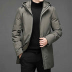 Cody | Men's Hooded Winter Coat, Weather-Resistant Autumn Coat | Animated Apparel