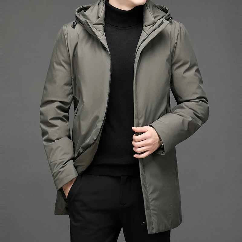 Cody | Men's Hooded Winter Coat, Weather-Resistant Autumn Coat | Animated Apparel