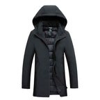 Cody | Men's Hooded Winter Coat, Weather-Resistant Autumn Coat | Animated Apparel