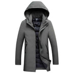 Cody | Men's Hooded Winter Coat, Weather-Resistant Autumn Coat | Animated Apparel