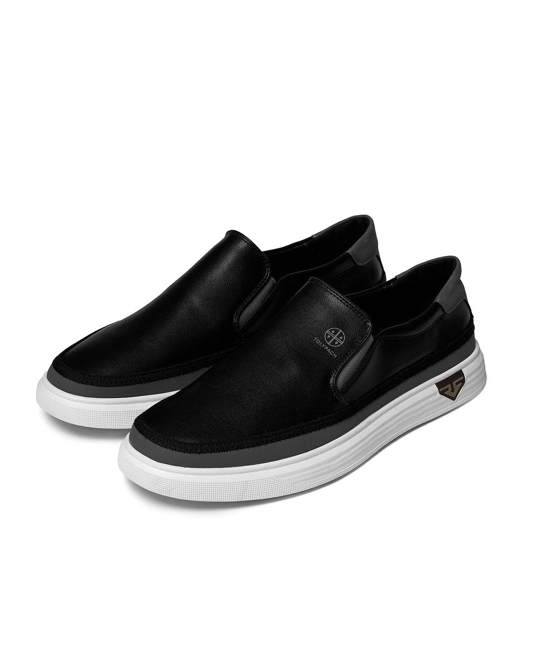 Cole | Men's Slip-On Shoes, Closed-Toe Casual Shoes | Animated Apparel | Black