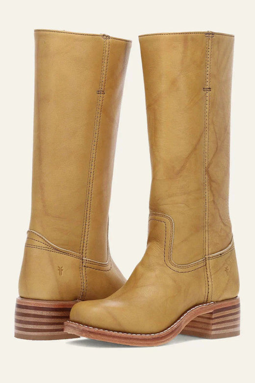 Colette | Women's Western Leather Cowboy Boots, Pointed-Toe Autumn Boots | Animated Apparel | Light brown