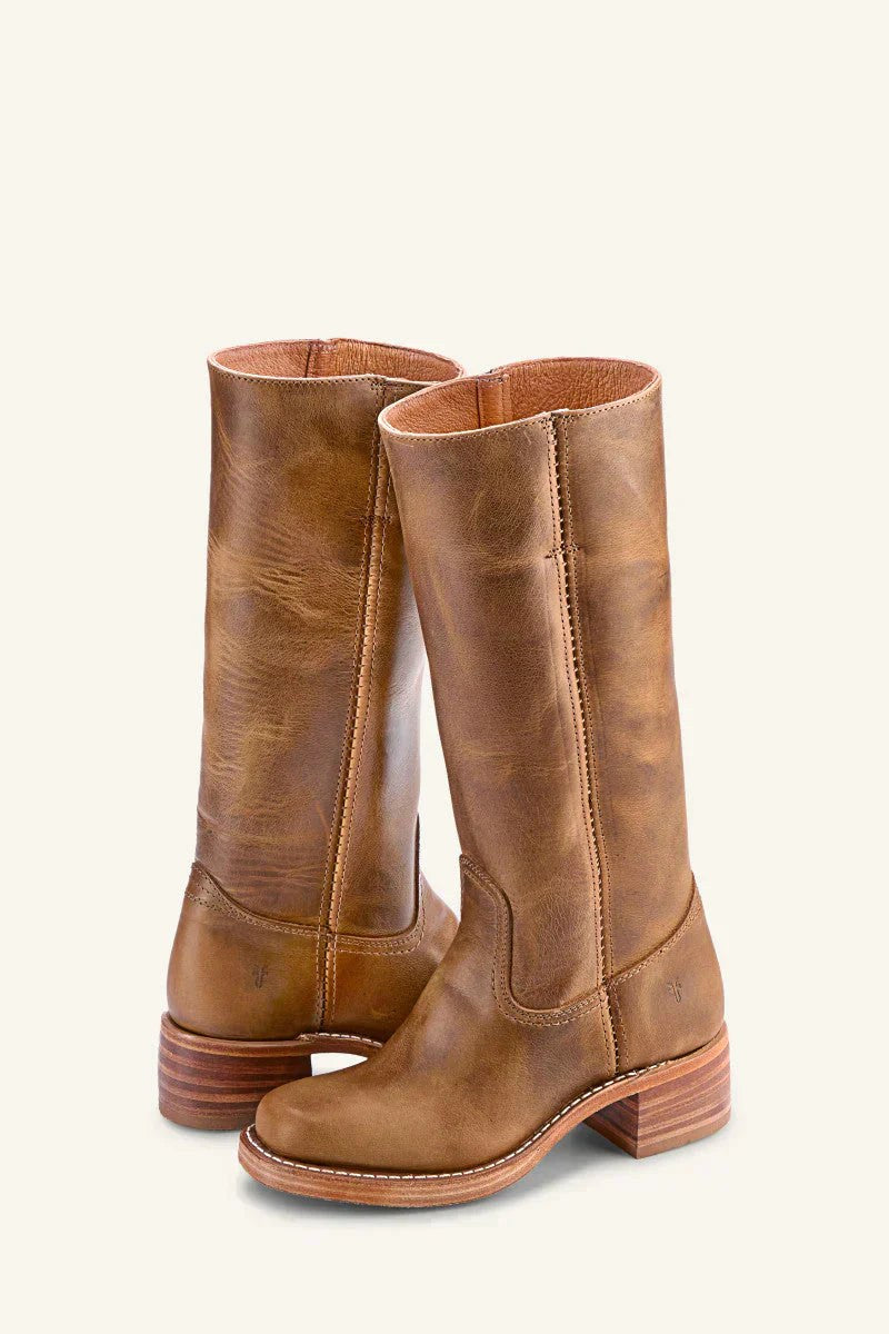 Colette | Women's Western Leather Cowboy Boots, Pointed-Toe Autumn Boots | Animated Apparel | Dark brown