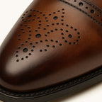 Colin | Men's Leather Brogue Dress Shoes, Formal Cowhide Loafers | Animated Apparel