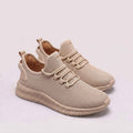 Jacob | Men's Lightweight Mesh Trainers, Elastic Lace Walking Shoes | Animated Apparel