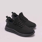 Jacob | Men's Lightweight Mesh Trainers, Elastic Lace Walking Shoes | Animated Apparel