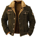 Wyatt | Men's Insulated Winter Jacket, Quilted Warm Coat | Animated Apparel
