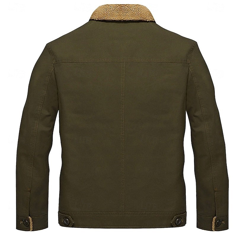 Wyatt | Men's Insulated Winter Jacket, Quilted Warm Coat | Animated Apparel