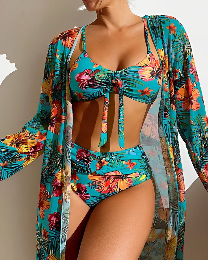 Daphne | Women's Luxury Bikini and Pareo Set - image 8