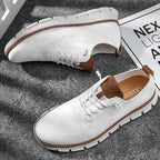 Darren | Men's Handcrafted Leather Walking Shoes, Breathable Comfort Shoes | Animated Apparel