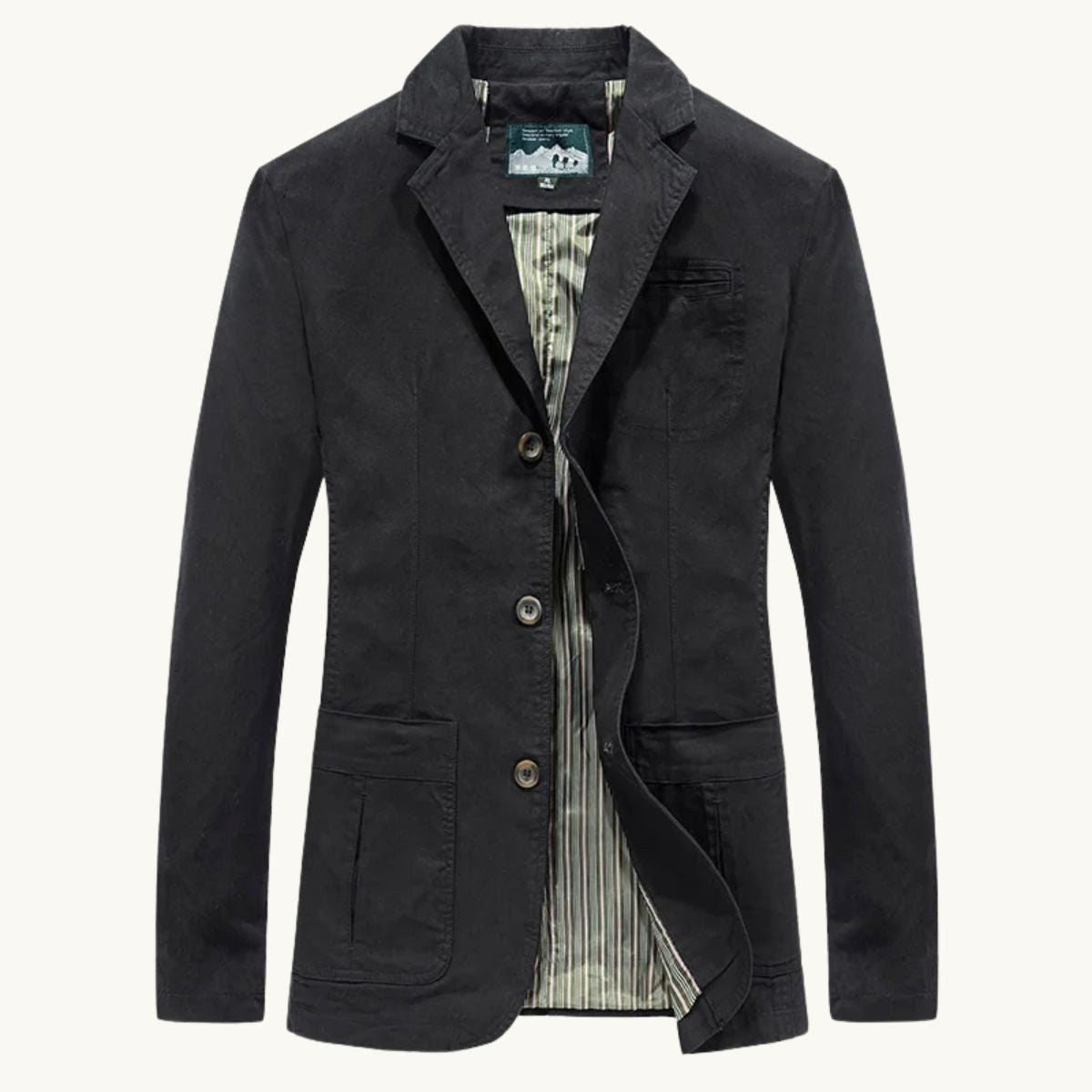 Dawson | Men's Lightweight Water-Resistant Jacket, Tailored Blazer Jacket | Animated Apparel