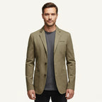 Dawson | Men's Lightweight Water-Resistant Jacket, Tailored Blazer Jacket | Animated Apparel