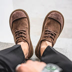 Anthony | Men's Orthopedic Leather Shoes, Classic Leather Walking Shoes | Animated Apparel
