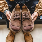Anthony | Men's Orthopedic Leather Shoes, Classic Leather Walking Shoes | Animated Apparel