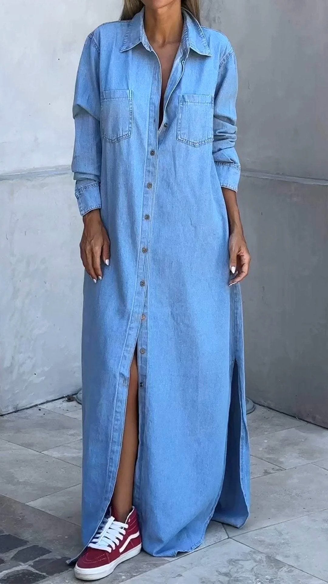 Delana | Women's Casual Button Down Dress - image 10