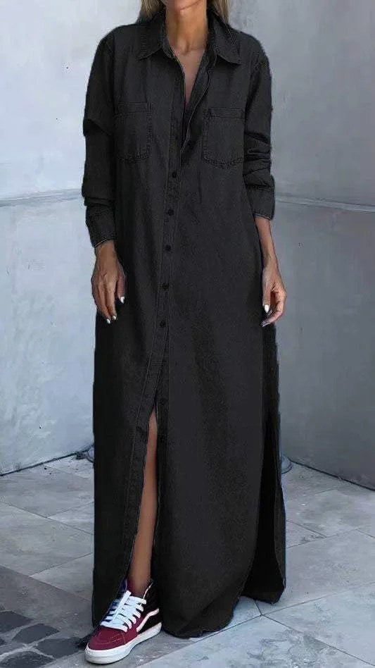 Delana | Women's Casual Button Down Dress - image 5