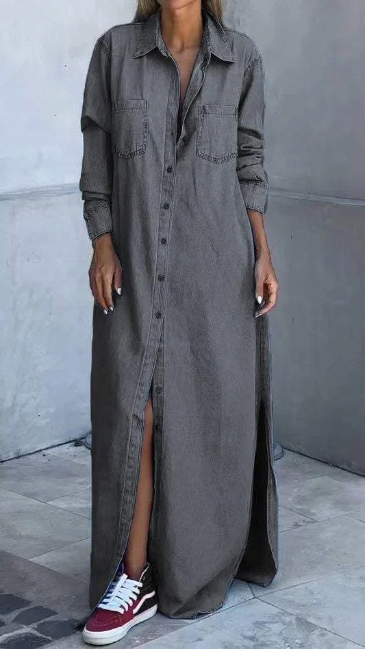 Delana | Women's Casual Button Down Dress - image 6