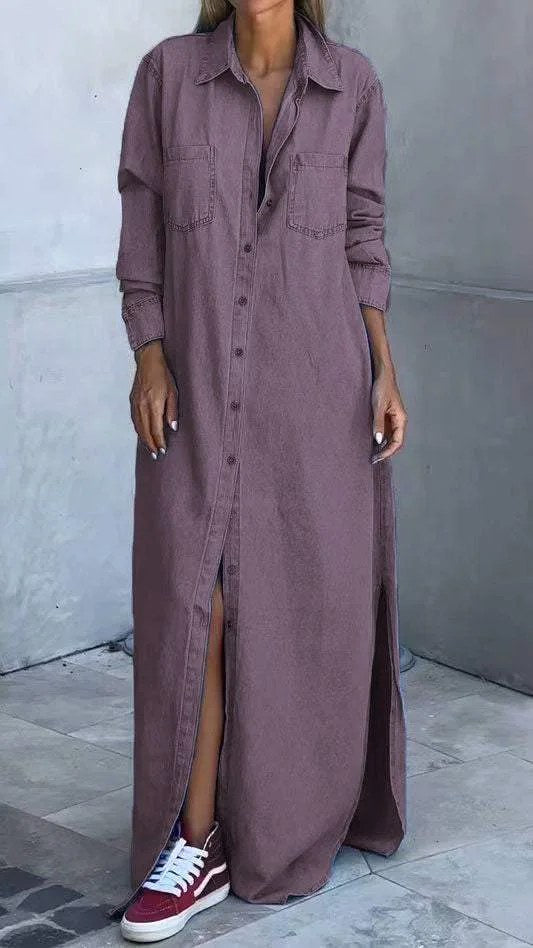 Delana | Women's Casual Button Down Dress - image 7