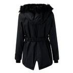Delaney | Women's Hooded Parka Coat, Full-Length Winter Coat | Animated Apparel