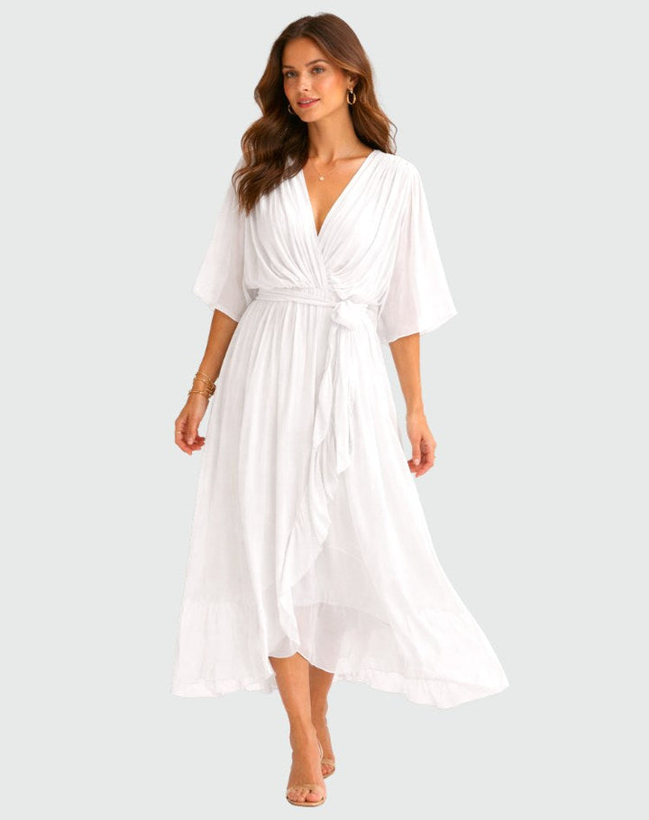 Delaney | Women's Wrap Maxi Dress - image 12