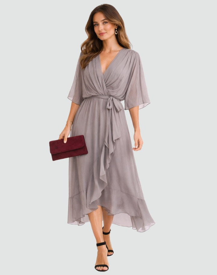 Delaney | Women's Wrap Maxi Dress - image 6