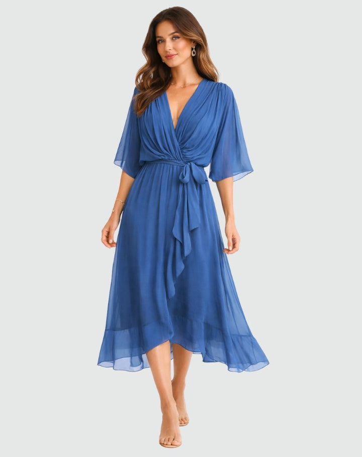 Delaney | Women's Wrap Maxi Dress - image 8