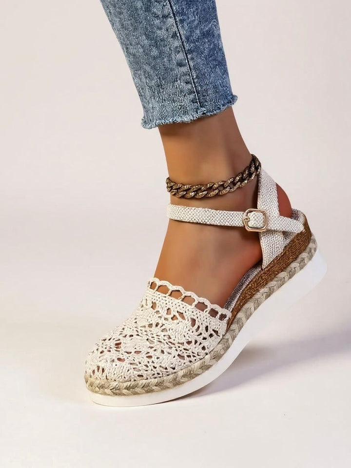 Delilah | Women's Orthopedic Closed Toe Espadrille Sandals - image 8