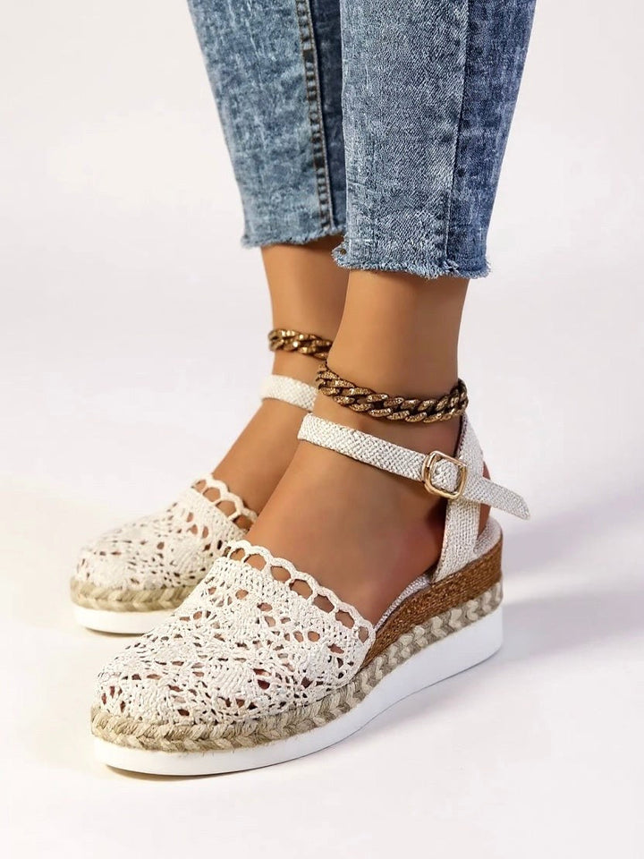 Delilah | Women's Orthopedic Closed Toe Espadrille Sandals - image 9