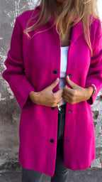 Denise | Women's Hooded Cotton-Blend Jacket, Relaxed Transitional Jacket | Animated Apparel