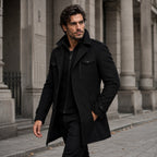 Derek | Women's Tailored Warm Coat, Structured Autumn Coat | Animated Apparel