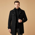 Devin | Men's Wool Blend Jacket, Tailored Smart Jacket | Animated Apparel | Gray