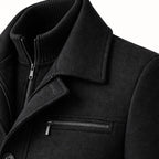 Devin | Men's Wool Blend Jacket, Tailored Smart Jacket | Animated Apparel | Brown