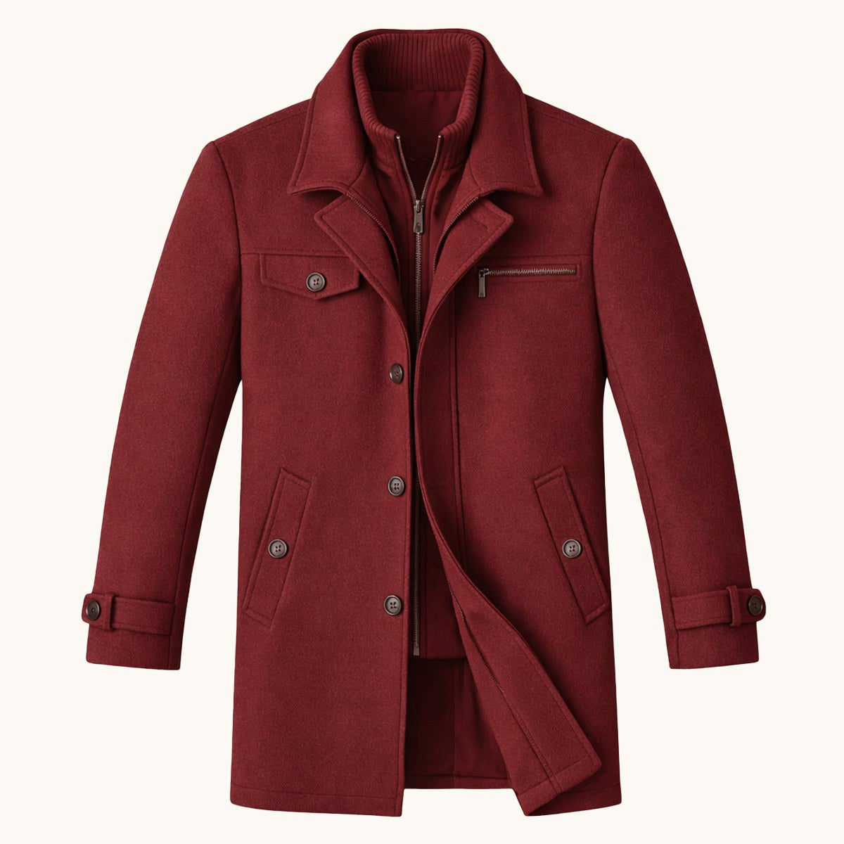 Devin | Men's Wool Blend Jacket, Tailored Smart Jacket | Animated Apparel