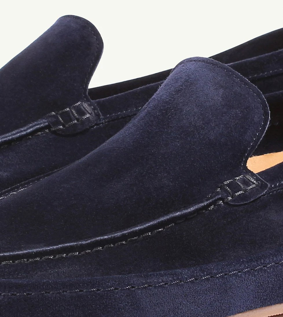 Bennett | Men's Slip-On Loafers with Cushioned Sole, Smart Casual Loafers | Animated Apparel