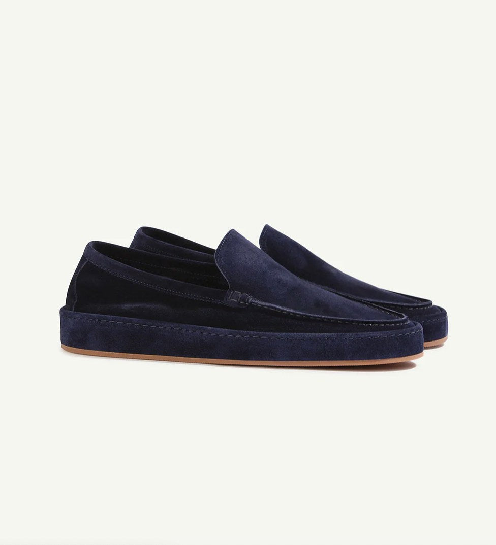 Bennett | Men's Slip-On Loafers with Cushioned Sole, Smart Casual Loafers | Animated Apparel