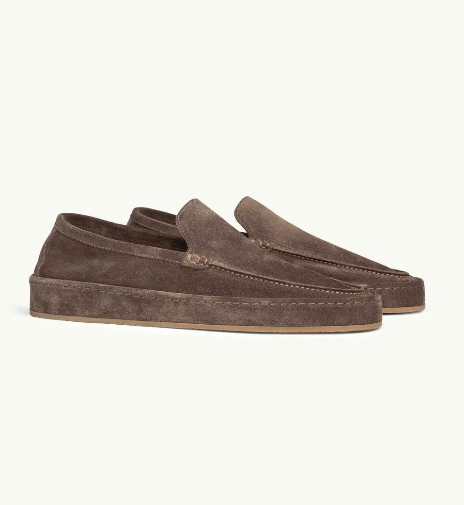 Bennett | Men's Slip-On Loafers with Cushioned Sole, Smart Casual Loafers | Animated Apparel