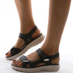 Donatella | Women's Orthopedic Flat Strap Sandals - image 5
