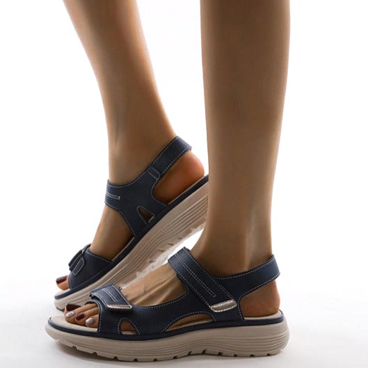 Donatella | Women's Orthopedic Flat Strap Sandals - image 6