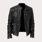 Douglas | Men's Premium Leather Jacket, Classic Tailored Jacket | Animated Apparel