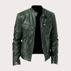 Douglas | Men's Premium Leather Jacket, Classic Tailored Jacket | Animated Apparel