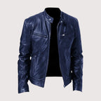 Douglas | Men's Premium Leather Jacket, Classic Tailored Jacket | Animated Apparel